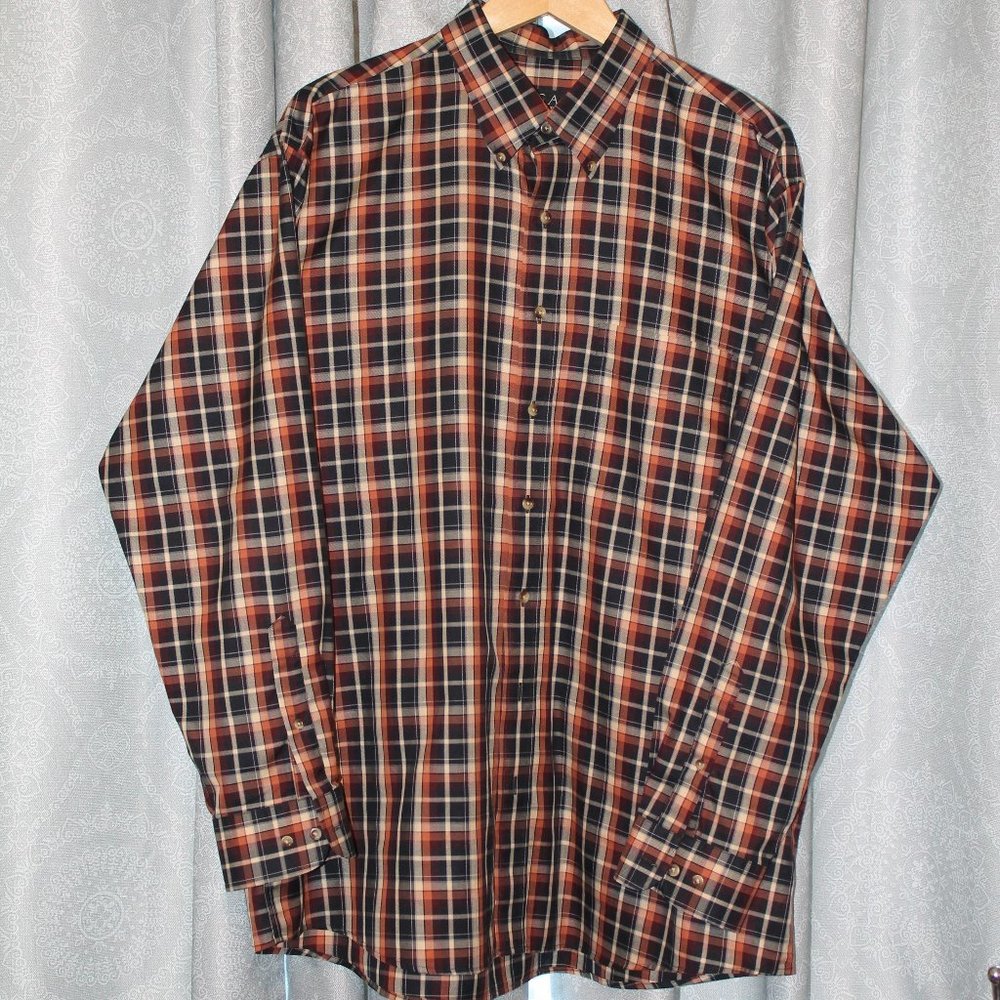 🍂 EUC! Fantastic Fall Find! Jos. A Bank Traveler's button-down, size XL